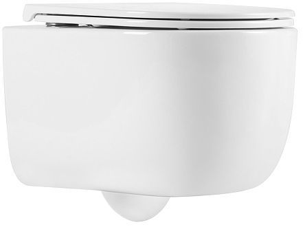 Унитаз Vincea Evo Tornado VT1-64ST подвесной цвет Белый с сиденьем Микролифт Унитаз Vincea Evo Tornado VT1-64ST подвесной цвет Белый с сиденьем Микролифт