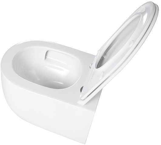 Унитаз Vincea Evo Tornado VT1-64ST подвесной цвет Белый с сиденьем Микролифт Унитаз Vincea Evo Tornado VT1-64ST подвесной цвет Белый с сиденьем Микролифт