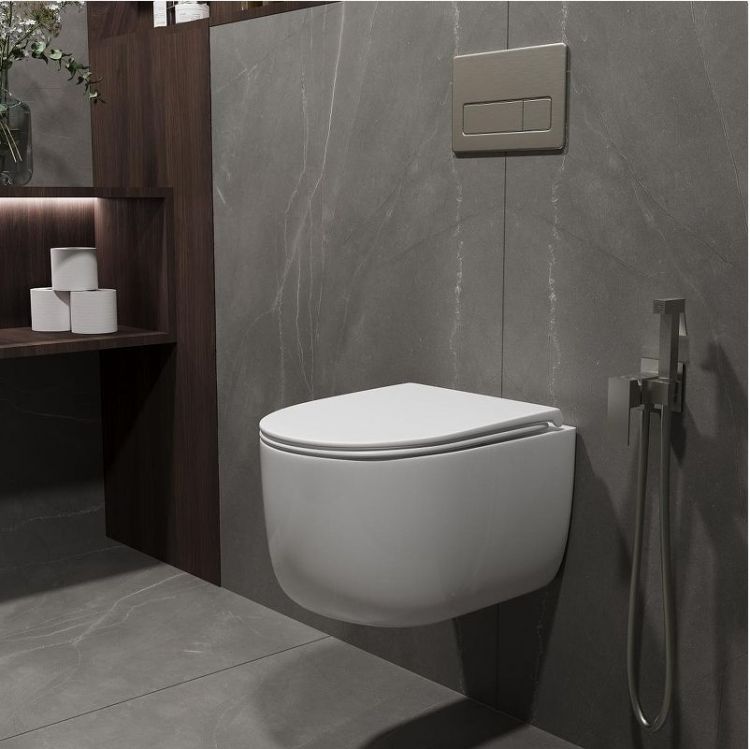 Унитаз Vincea Evo Tornado VT1-64ST подвесной цвет Белый с сиденьем Микролифт Унитаз Vincea Evo Tornado VT1-64ST подвесной цвет Белый с сиденьем Микролифт