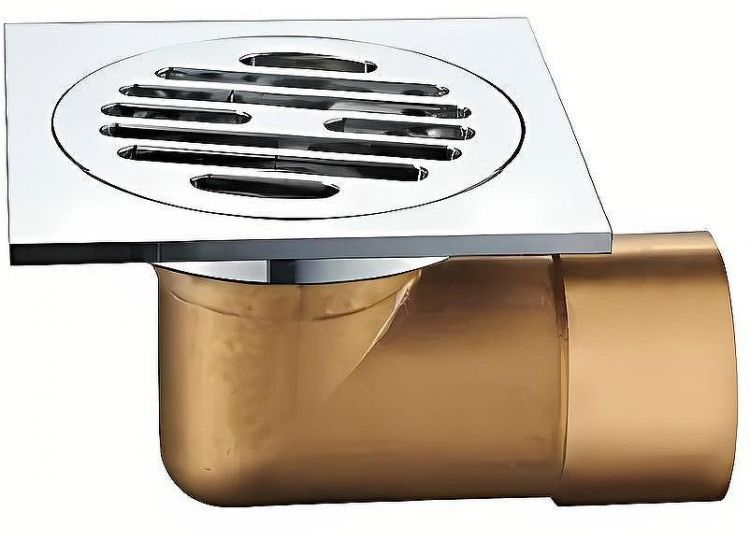 Душевой трап Gappo G81053 с решеткой Хром