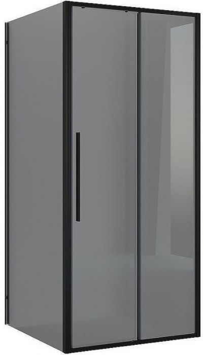 Душевой уголок Niagara Nova 100х100 NG-85-10TB-TB100-34 профиль Черный матовый стекло тонированное