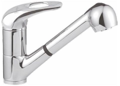 Смеситель для кухни Ekko E60002 цвет Хром