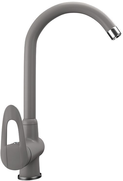 Смеситель для кухни Ulgran Quartz UQ-006-09 цвет Асфальт Смеситель для кухни Ulgran Quartz UQ-006-09 цвет Асфальт