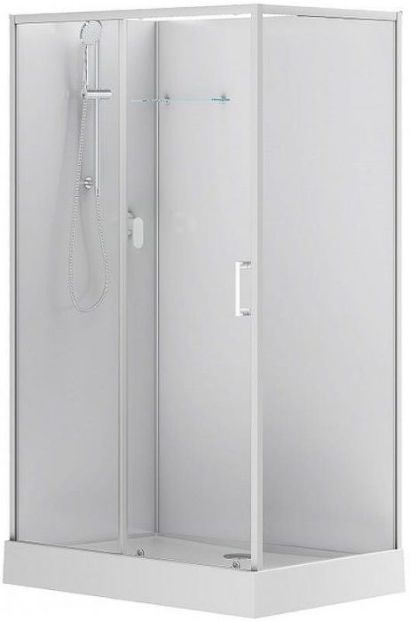 Душевая кабина Aquanet Passion EVO White 120х80 L 281973 без гидромассажа