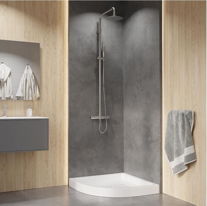 Керамический поддон для душа RGW CER CR/R-088 80x80 19170488-01 Белый