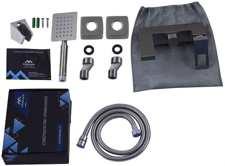 Смеситель для ванны Fashun A53017 цвет Сатин Смеситель для ванны Fashun A53017 цвет Сатин