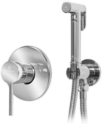 Гигиенический душ со смесителем Grocenberg GB1003CR Хром