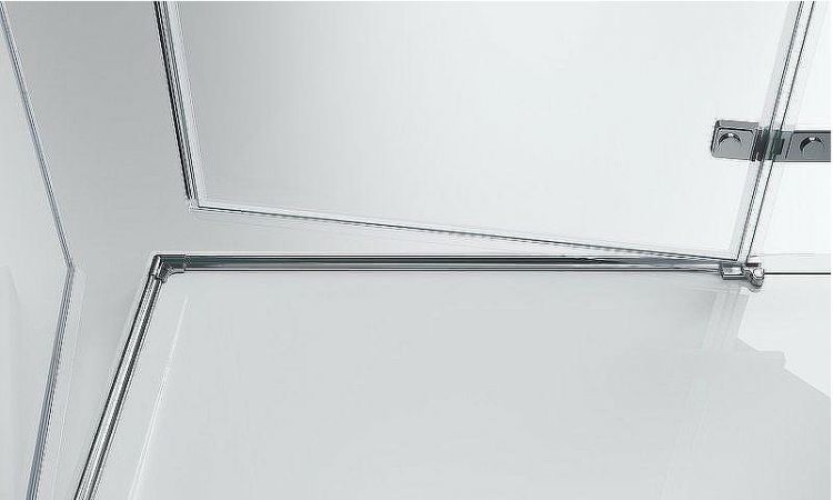 Душевой уголок BelBagno Kraft 100х90 KRAFT-AH-22-100/90-C-Cr-L профиль Хром стекло прозрачное Душевой уголок BelBagno Kraft 100х90 KRAFT-AH-22-100/90-C-Cr-L профиль Хром стекло прозрачное