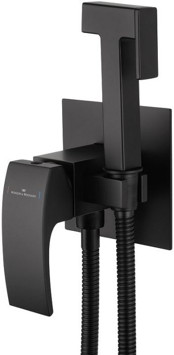 Гигиенический душ со смесителем Wonzon & Woghand Fit WW-88829009-MB цвет Черный матовый