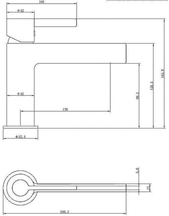 Смеситель для раковины beWash Incanto BVMM1BS238 Черный матовый Розовое золото Смеситель для раковины beWash Incanto BVMM1BS238 Черный матовый Розовое золото