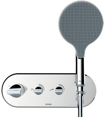Смеситель для душа Bossini Apice Z00521.030 с термостатом Хром