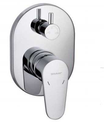 Смеситель для душа Bravat Eler FB848238CP-3-RUS Хром