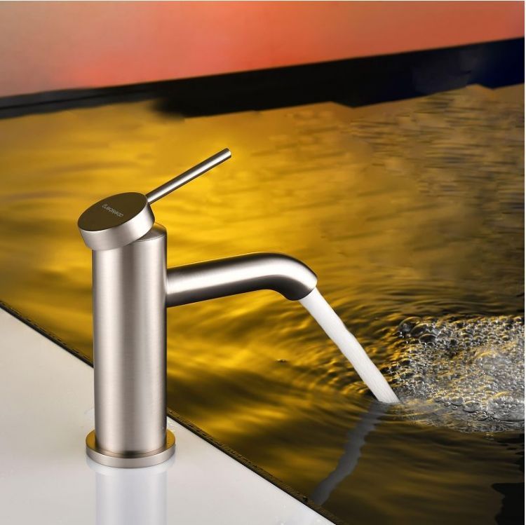 Смеситель для раковины Abelsberg Fluida ERF22001BN цвет Титан Смеситель для раковины Abelsberg Fluida ERF22001BN цвет Титан