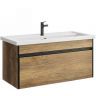 Тумба под раковину Aqwella Urban 100 URB0110DB подвесная Дуб балтийский