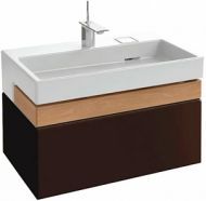 Тумба для раковины Terrace, 80 см, цвет коричневый лак [EB1186-N23]