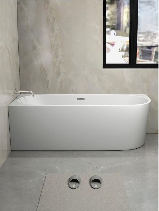 Акриловая ванна Ceruttispa Ami 170x75 L СT10090 без гидромассажа