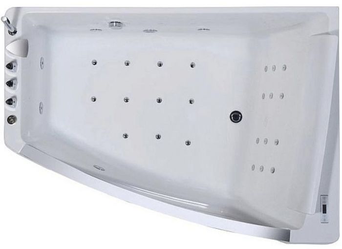 Акриловая ванна Orans 120x170 R 65109r0 с гидромассажем