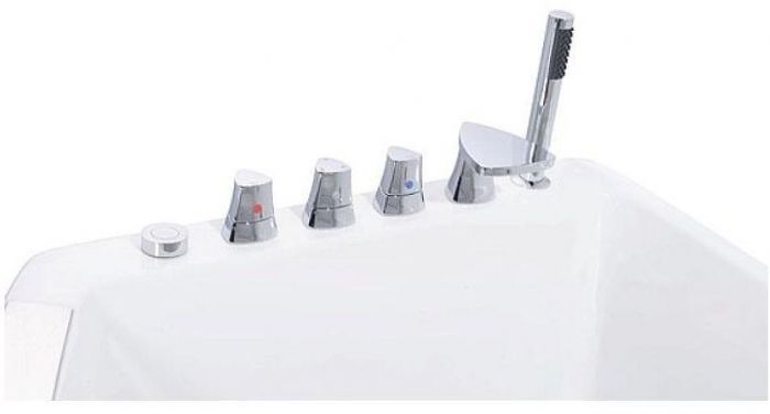 Акриловая ванна Orans 120x170 R 65109r0 с гидромассажем