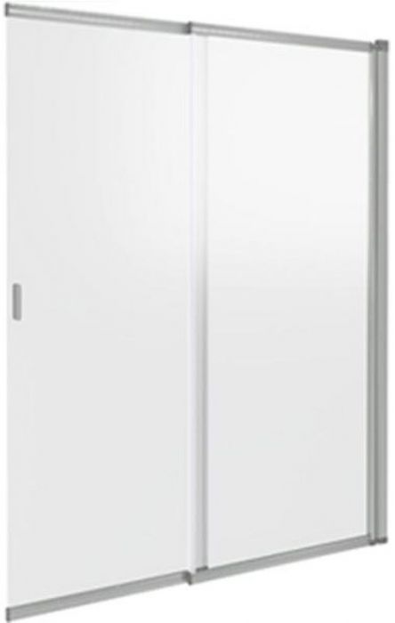 Шторка на ванну Good Door Screen SL-100-C-CH 100 профиль Хром стекло прозрачное