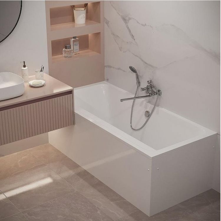 Акриловая ванна Corpa Nera Bellini 180x80 CN05020WH без гидромассажа