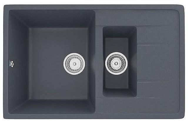 Кухонная мойка Ulgran Classic U-205-343 Антрацит