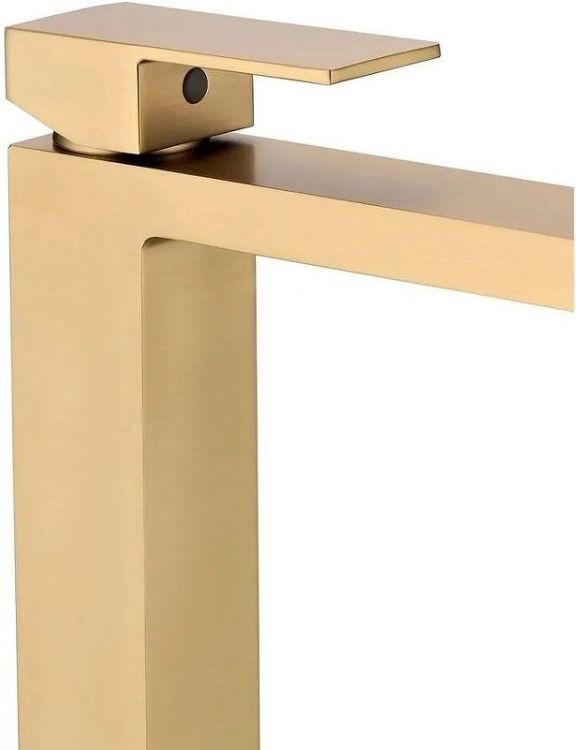 Смеситель для раковины Grocenberg GB3008MG Золото матовое