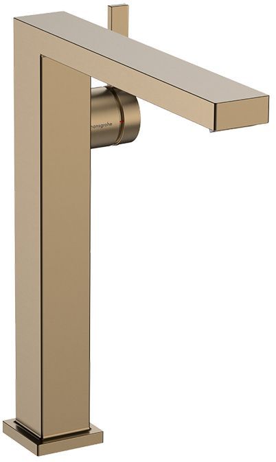 Hansgrohe Tecturis E Смеситель для раковины, на 1 отв., высота: 24см., с донным клапаном, цвет: бронза матовая