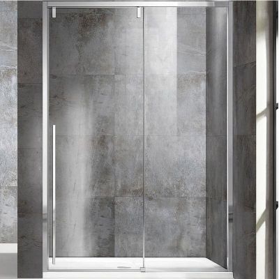 Душевая дверь Vincea Lugano 130 VDS-1L130CL-1 профиль Хром стекло прозрачное