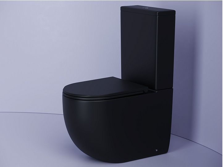 Унитаз CERAMICANOVA Metropol Rimless напольный пристенный CN4001MB