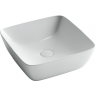 Умывальник чаша CERAMICANOVA FORM накладная квадратная CN2002