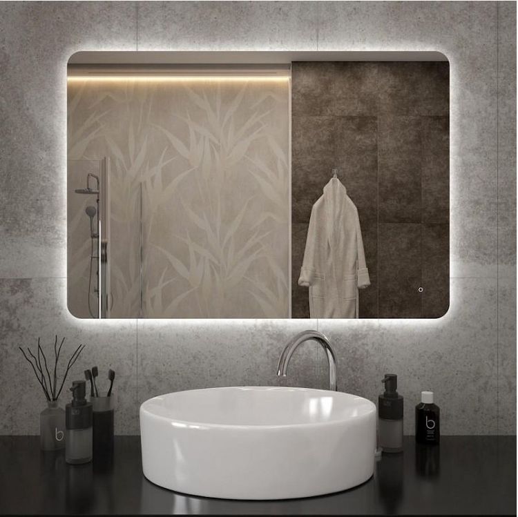 Зеркало Maretti Florenza 100 FL1410070P16EL с подсветкой с сенсорным выключателем и диммером Зеркало Maretti Florenza 100 FL1410070P16EL с подсветкой с сенсорным выключателем и диммером