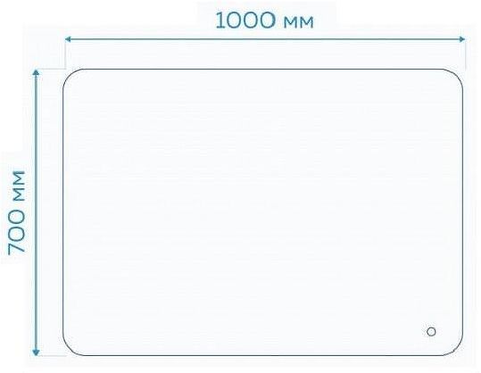 Зеркало Maretti Florenza 100 FL1410070P16EL с подсветкой с сенсорным выключателем и диммером Зеркало Maretti Florenza 100 FL1410070P16EL с подсветкой с сенсорным выключателем и диммером