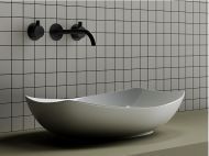 Умывальник CERAMICANOVA Element чаша накладная овальная 560x400x140 мм CN5016