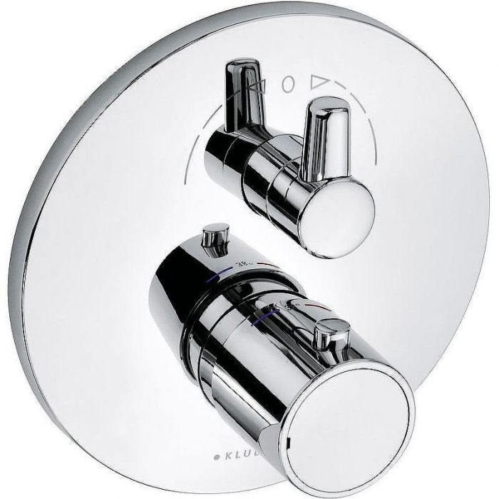 Душевая система Kludi Zenta 388320545 с термостатом Хром