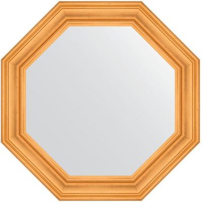 Зеркало Evoform Octagon 79х79 BY 3922 в багетной раме - Травленое золото 99