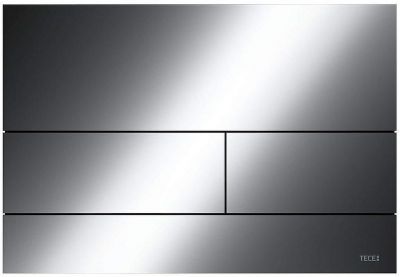 Клавиша смыва Tece Square II 9240837 для унитаза PVD Polished Black Chrome