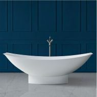 Ванна из искусственного камня Abber Stein 180x80 AS9610 без гидромассажа