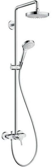 Душевая система Hansgrohe Croma Select S 27255400 Хром Белая