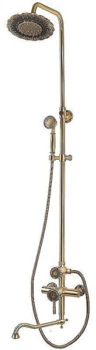 Душевая система Bronze de Luxe Windsor 10120DDF Бронза