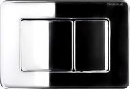Клавиша смыва Charus Robusto FP.310.GSS.05 цвет Глянцевая сталь
