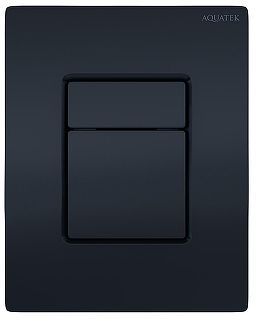 Клавиша смыва Aquatek PNN-0000005 цвет Черный матовый