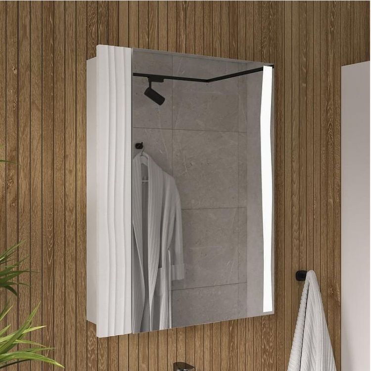 Зеркальный шкаф Volna Lotty 60 R szLOTTY60.R-04 с подсветкой цвет Белый