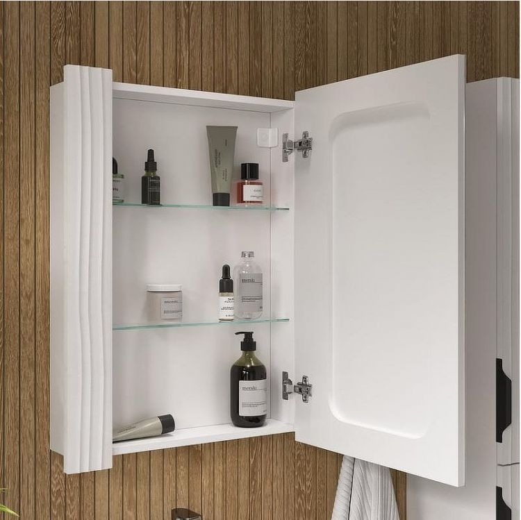 Зеркальный шкаф Volna Lotty 60 R szLOTTY60.R-04 с подсветкой цвет Белый