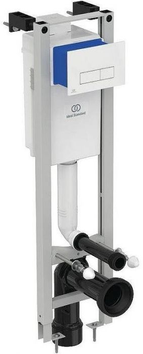 Инсталляция Ideal Standard Prosys Eco Frame M E2332AC для унитаза с Белой клавишей смыва