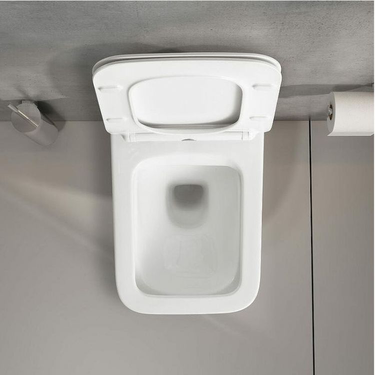 Унитаз WesnaArt Kubus 205-KUB13 подвесной с сиденьем Микролифт