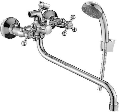 Смеситель для ванны Decoroom DR54045 универсальный Хром