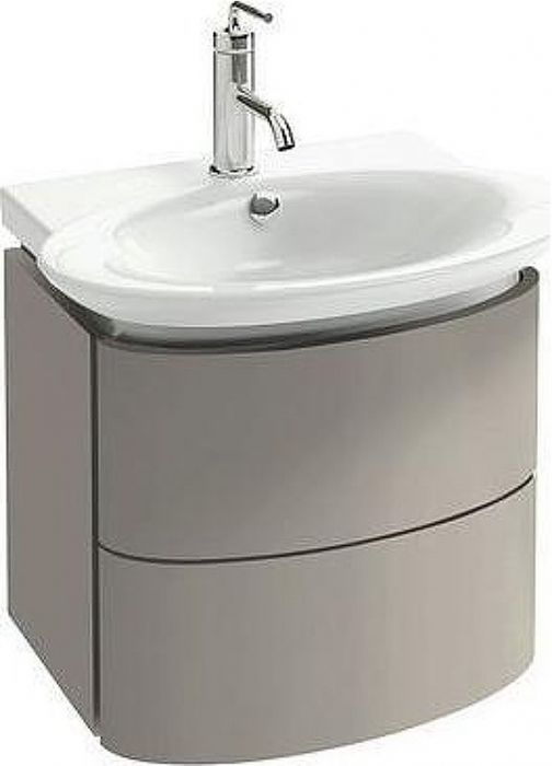 Тумба под раковину Jacob Delafon Presquile 50 EB1102-N21 подвесная цвет Серый титан лак