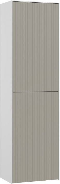 Шкаф пенал STWORKI Олланд 40 3008064 подвесной цвет Бежево-серый Белый