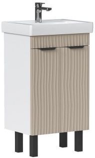 Тумба под раковину Volna Lotty 50 tnLOTTY50.2D-13 цвет Латте Белый