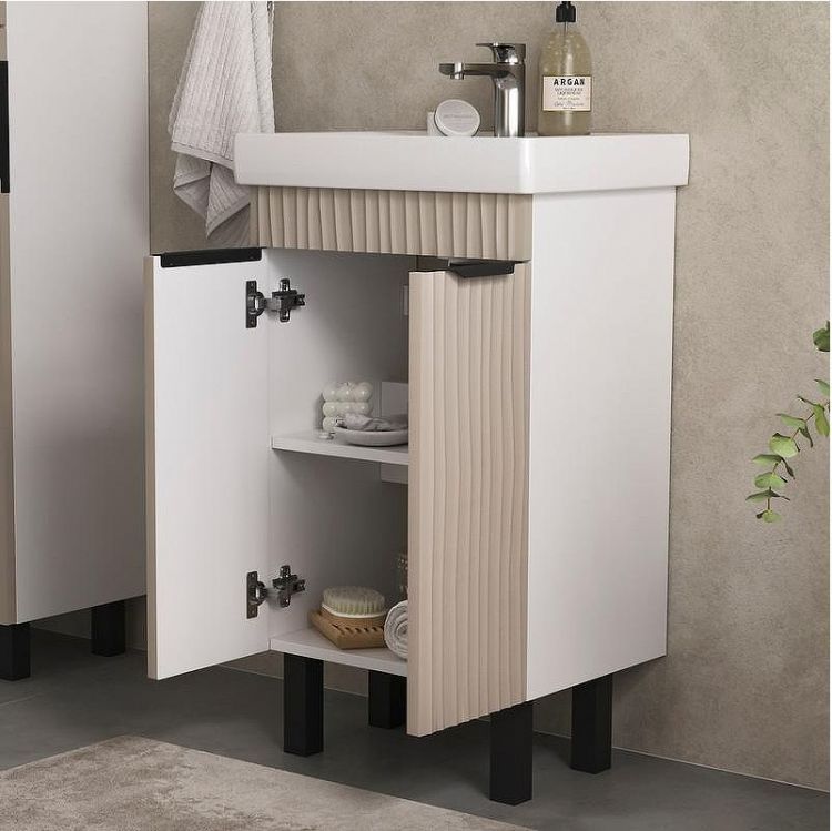 Тумба под раковину Volna Lotty 50 tnLOTTY50.2D-13 цвет Латте Белый Тумба под раковину Volna Lotty 50 tnLOTTY50.2D-13 цвет Латте Белый